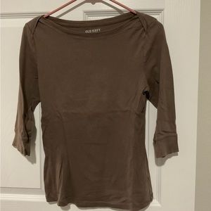 Old Navy boat sleeve shirt, women’s M petite